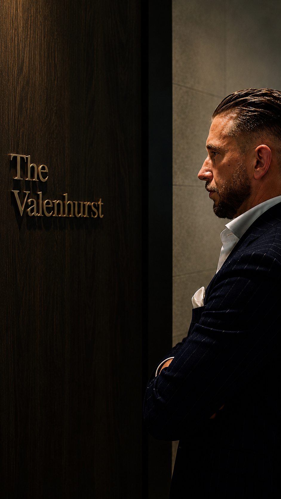 Jacob, Director of The Valenhurst, in profile